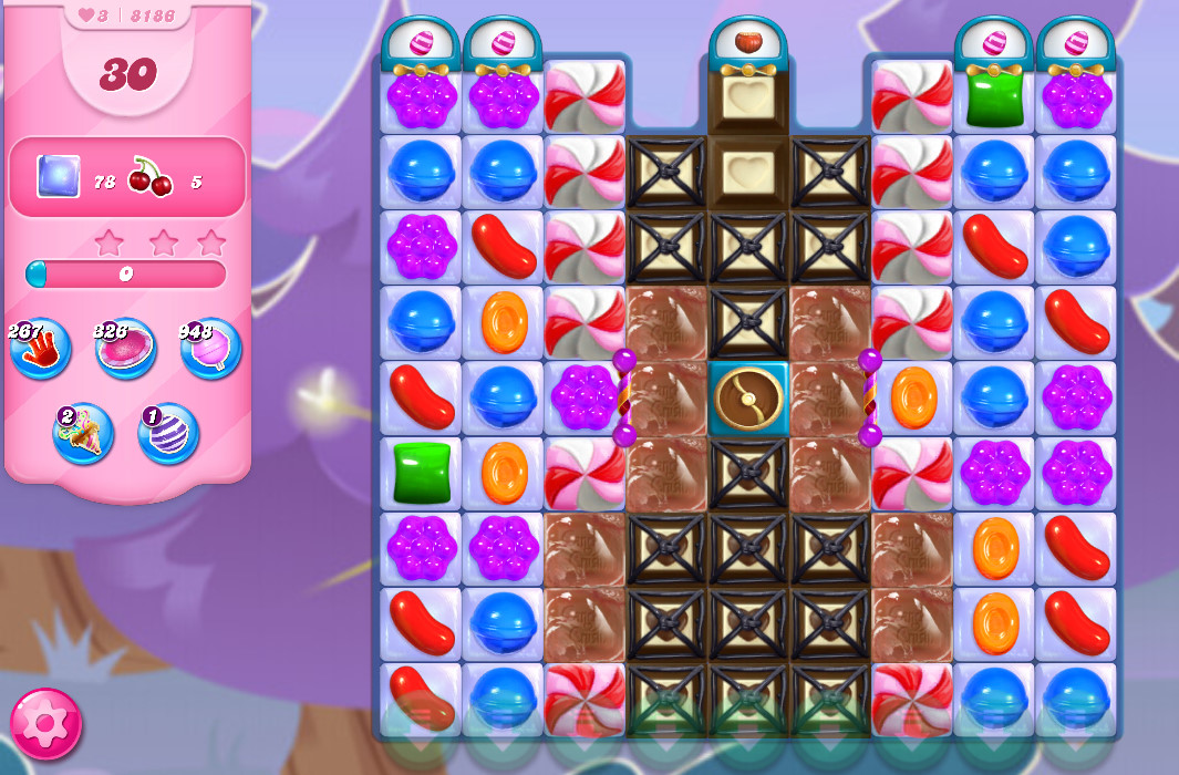 Candy Crush Saga level 8186