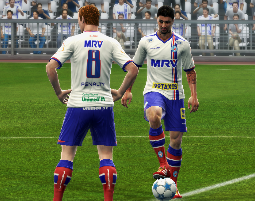 Uniformes Bahia 2015 Penalty PES 2013 RE PA Kits