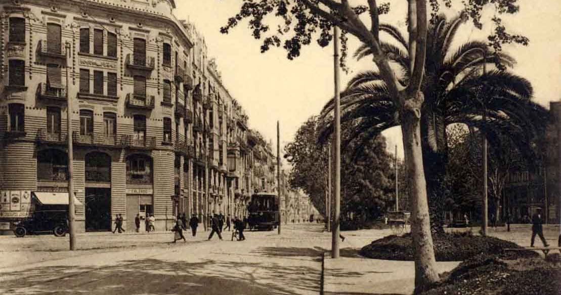 POSTALES DE VALENCIA GRAN VÍA MARQUÉS DEL TURIA POSTALES DE VALENCIA GRAN VÍA MARQUÉS DEL TURIA