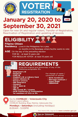 Voter Registration deadline