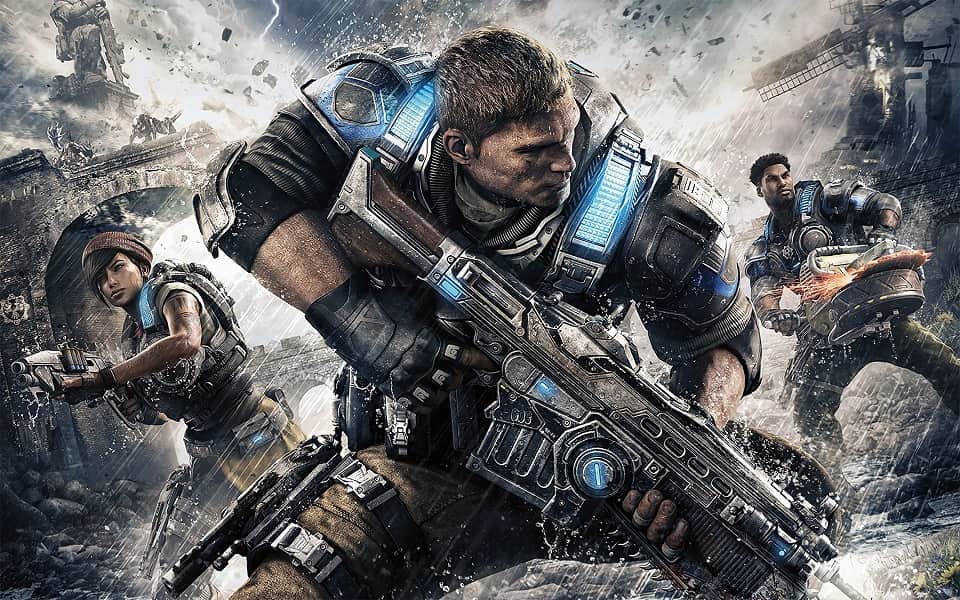 Одиннадцать минут PC-версии шутера Gears of War 4 Gears of War 4, Gears of War, TPS, шутер, PC, Windows 10, Xbox One, SciFi, фантастика
