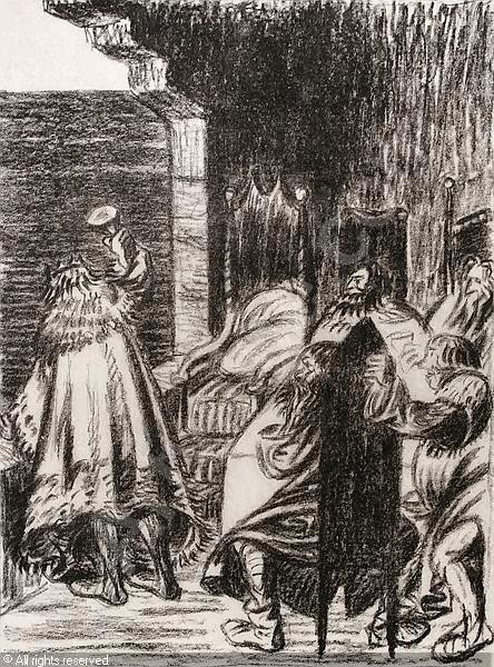 Der König in Thule, Goethe, Schubert, Barlach, Faun Hyperborea