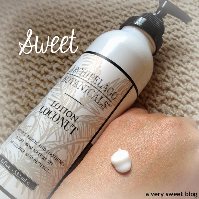 Archipelago Botanicals Coconut Body Wash & Lotion and Oat Milk Lotion