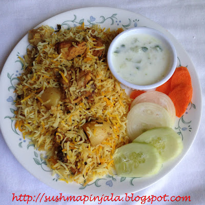 Sindhi Chicken  Dum Biryani