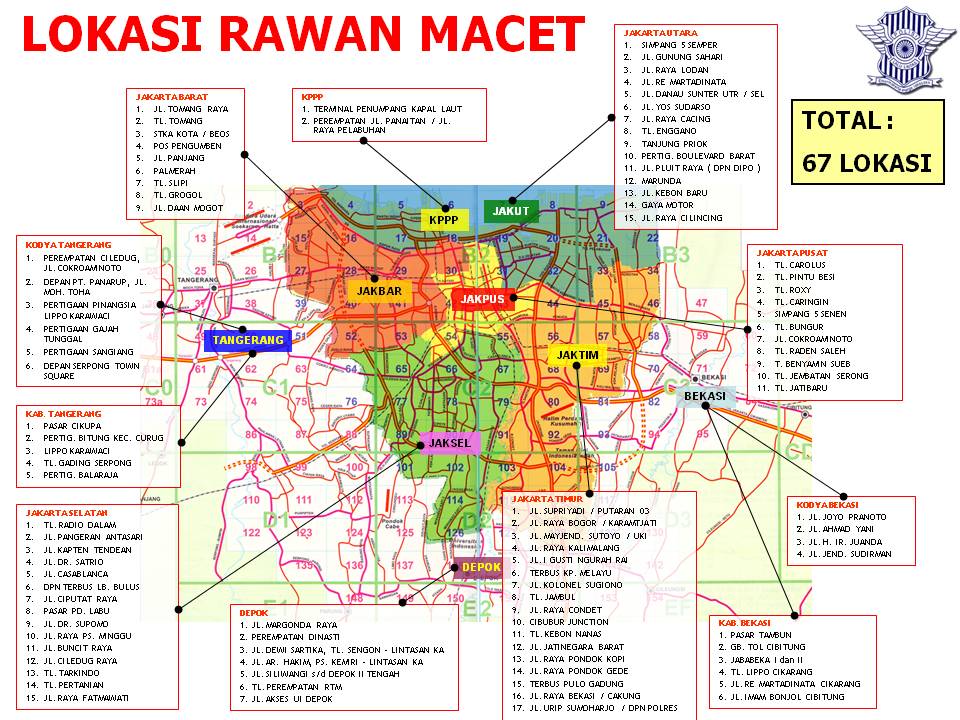 Peta Kota: Peta DKI Jakarta