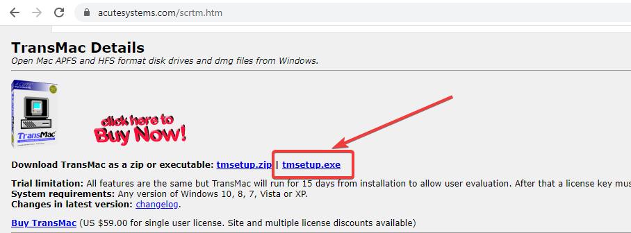 click on tmsetup.exe click on tmsetup.exe