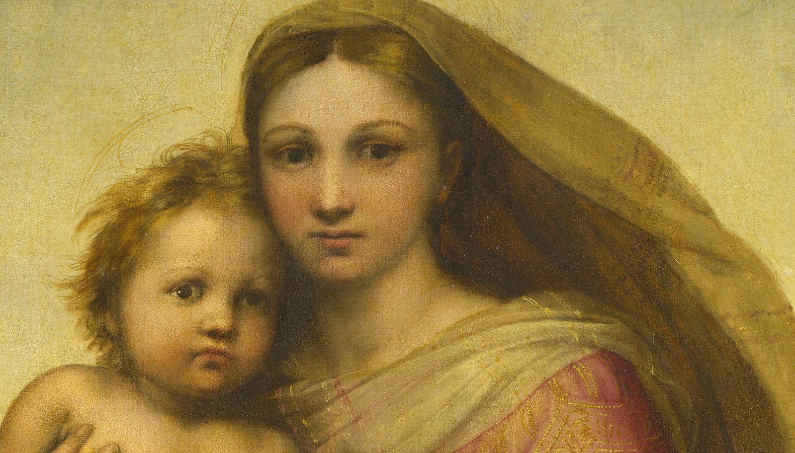 Rafael Santi Madonna Ze Szczygłem Raphael | The Sistine Madonna, 1513-1514 | Tutt'Art@ | Pittura