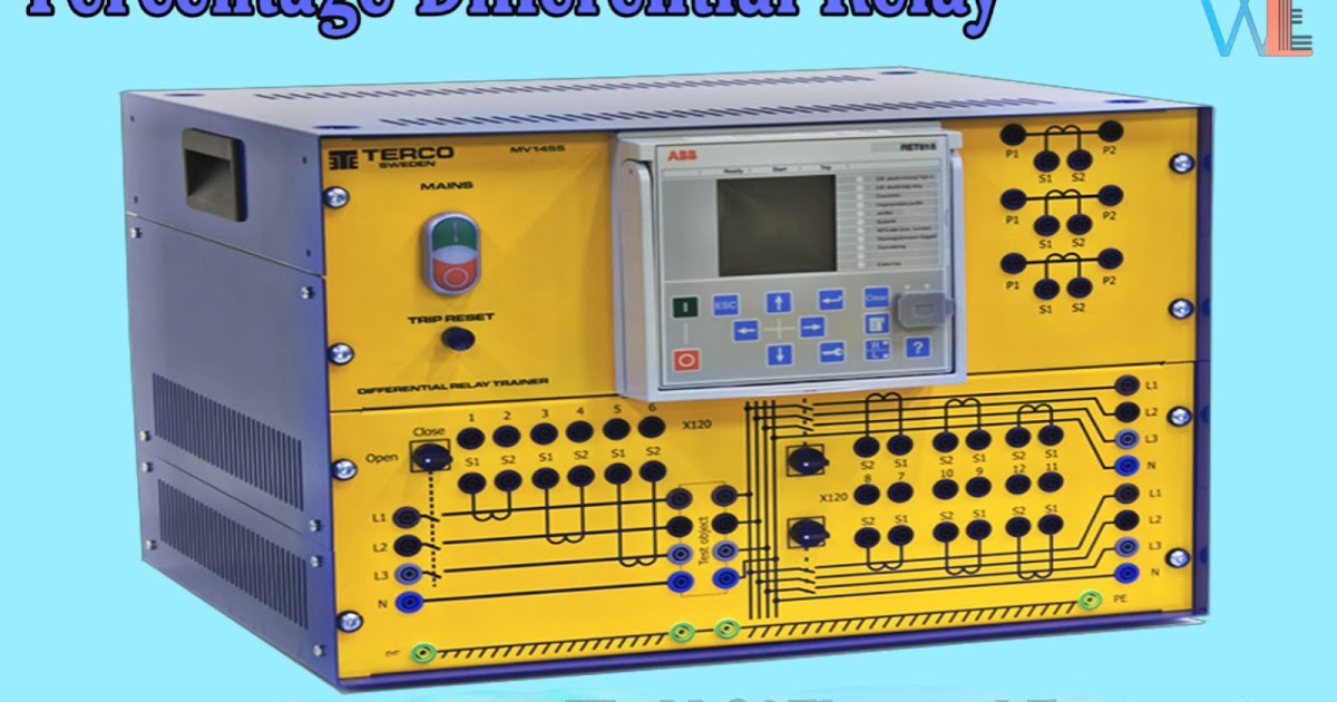 Percentage Differential Relay and Protection for Power Transformer
