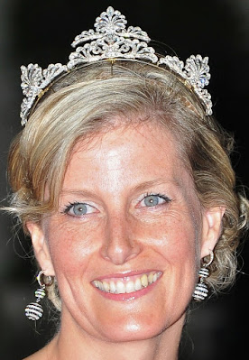anthemion tiara sophie countess wessex united kingdom wedding