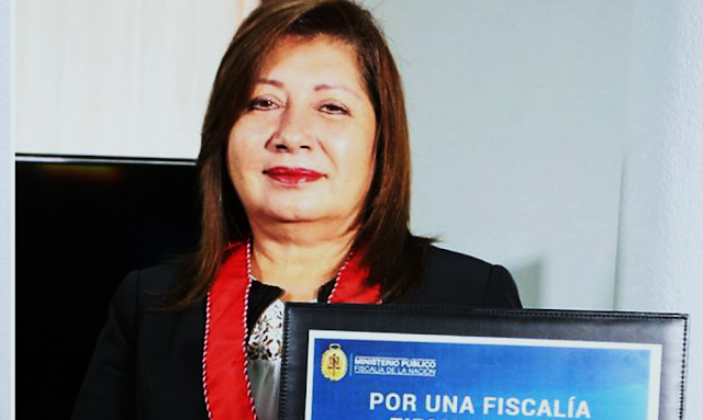 Fiscal peruana recibirá premio "Mujeres de Coraje" en Estados Unidos de manos de Melania Trump