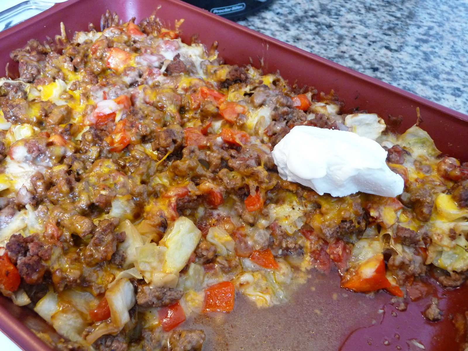 UNSTUFFED CABBAGE ROLL CASSEROLE