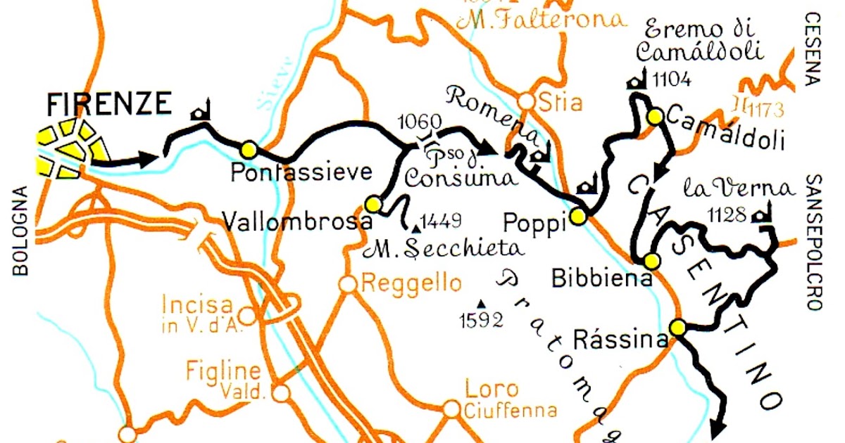 Di qua e di la IL CASENTINO Terra toscana (Tuscany)