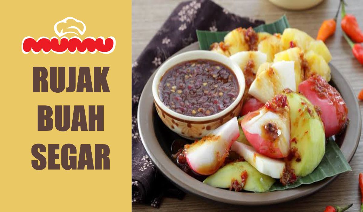 Resep Rujak Buah Segar Enak Mumu Lunchbox