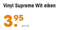 Vinyl supreme wit eiken aanbieding kwantum