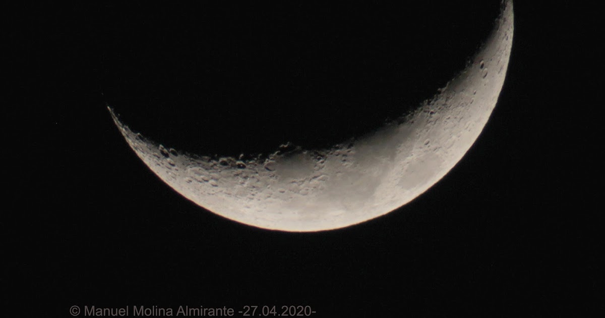 ASTRONOMIAYRUTAS. Luna de abril.
