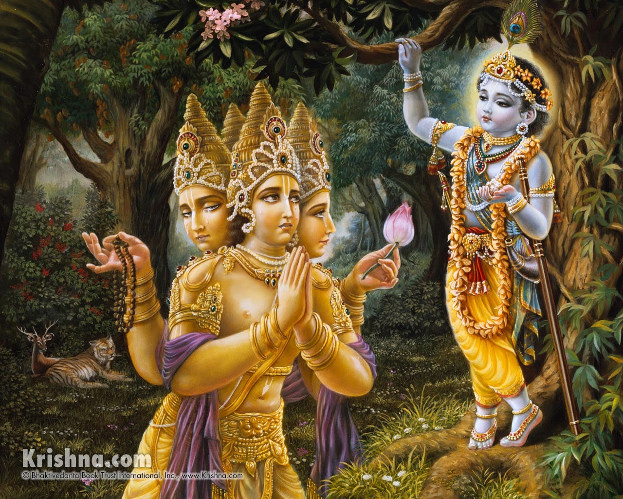 Великий брахман. Брахма Бог древней Индии. Брахма вимохана Лила. Васудева Кришна. Тилака Брахмы.