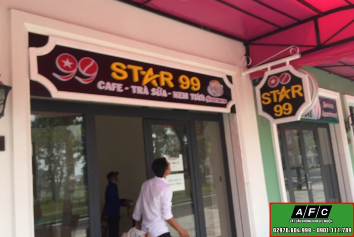 Thi công bảng hiệu kinh doanh Star 99 đẹp tại Phú Quốc