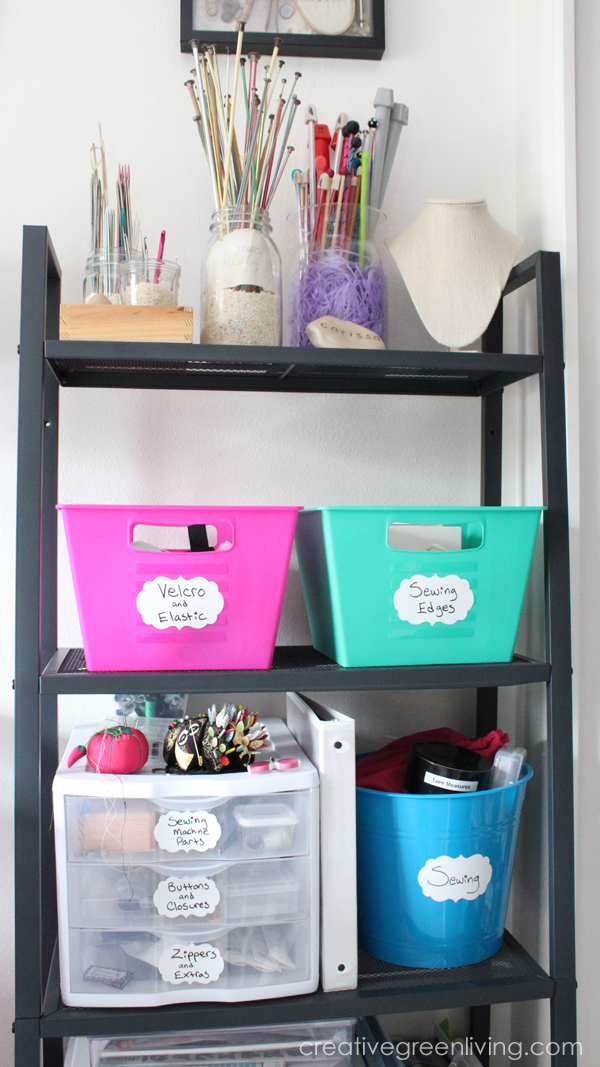 Home Office Storage and Organization Ideas - Lures And Lace  Diy office  organization, Craft room office, Home office storage