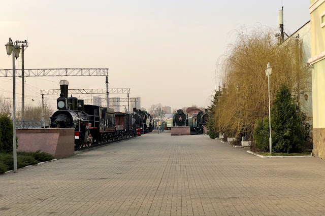 проспект Мира, Рижская площадь, Рижский вокзал, Музей железнодорожного транспорта Московской железной дороги