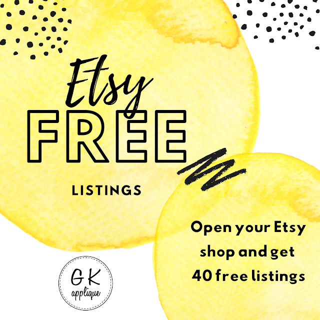 40 darmowych produktów na Etsy/ Etsy 40 free listings