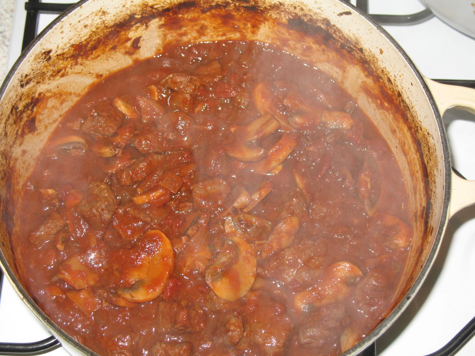 The Happy Housewife Beef Cacciatore