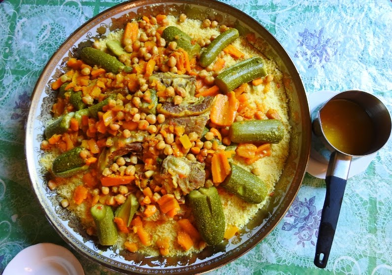 How to Make Moroccan Couscous from Scratch