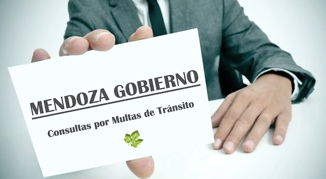 Como saber si tengo multas de tránsito ? Link Seguridad - Gobierno de Mendoza