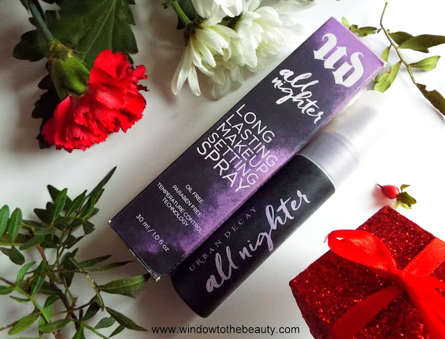 Urban Decay makeup spray review