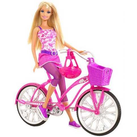 Hausderpuppen: Minha Barbie Ciclista