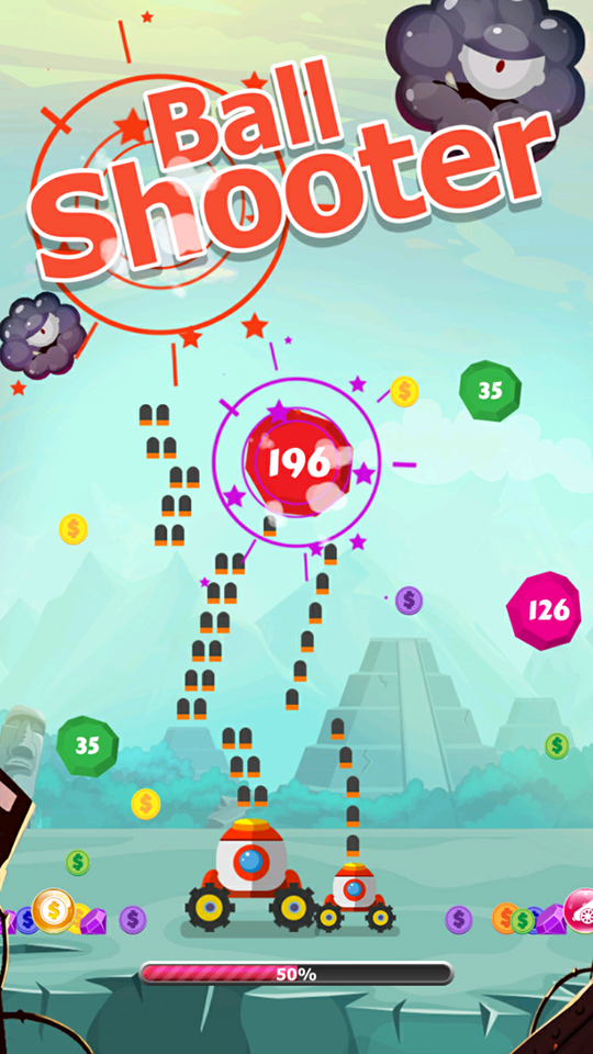 طريقة ربح المال عن طريق لعب لعبة ball shooter