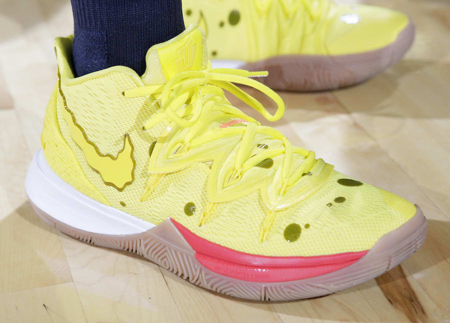 spongebob and patrick shoes kyrie 5