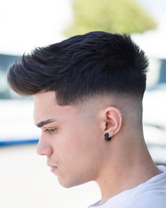 corte de cabelo masculino marcado