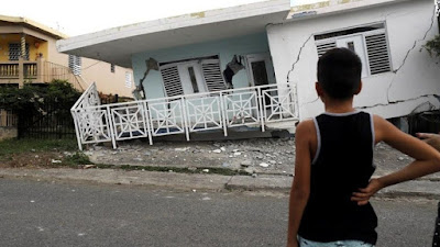 Un sismo de magnitud 6 sacude fuertemente este sábado a Puerto Rico