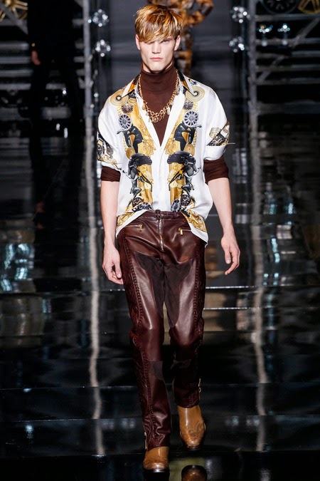 RUNWAY REPORT.....Milano Uomo Fashion Week: Versace Fall 2014 | Nick ...