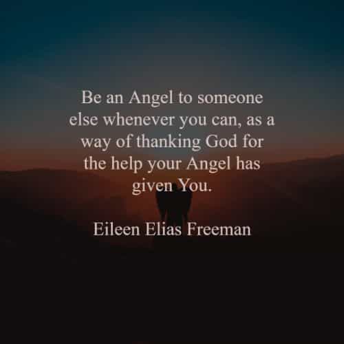 Angel quotes that'll inspire you and calms the heart