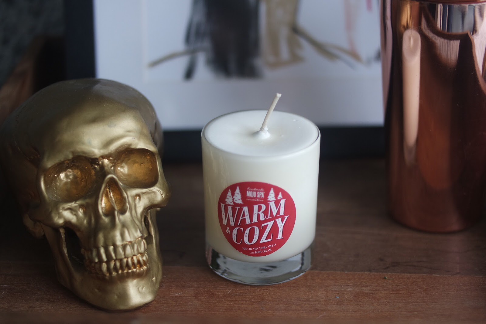 Warm & Cozy The Soy Cream Candle That Melts into Body Lotion LEO