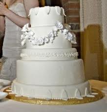 Martha Stewart White Wedding Cake