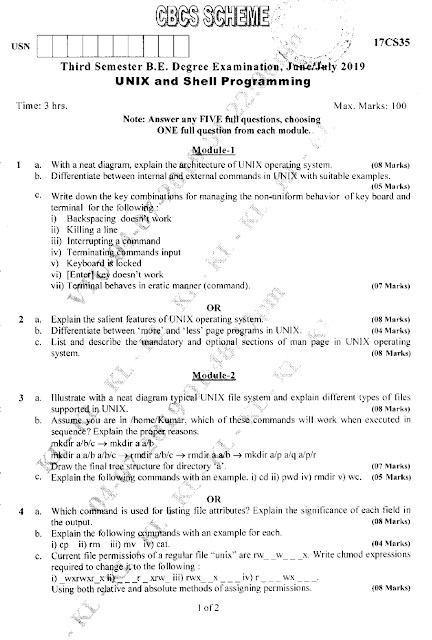 Question Paper Scanned Image