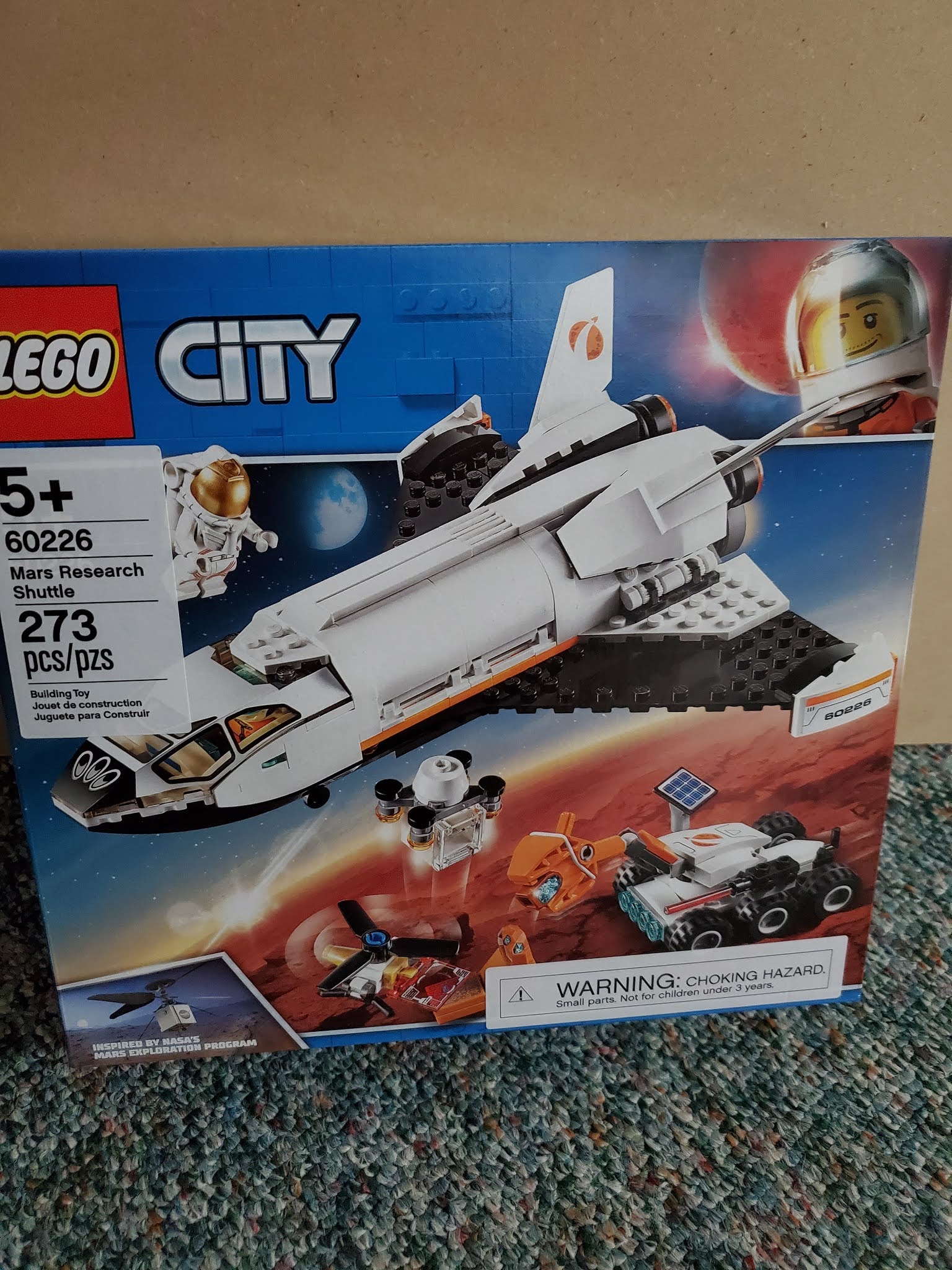 matron excentrisk Bar lego 60226 city mars research shuttle spaceship construction