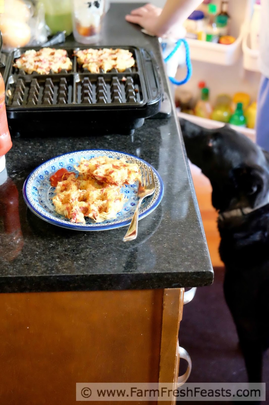 Farm Fresh Feasts Corned Beef Hash Waffles