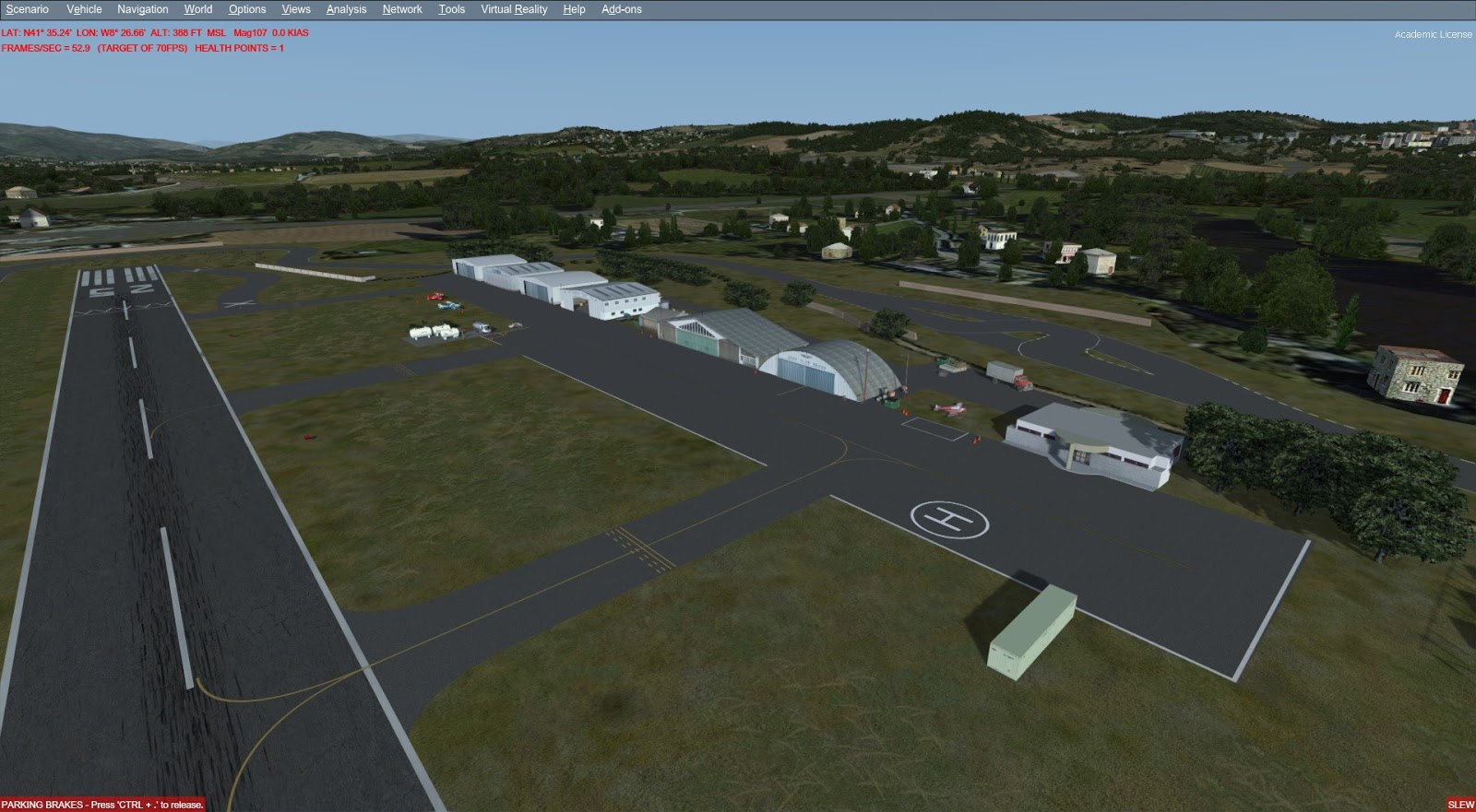 FS PORTUGAL SCENERY AERÓDROMO DE BRAGA LPBR