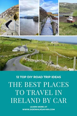 Pin: The best places to travel in Ireland by car