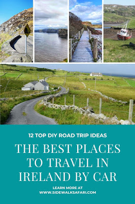 Pin: The best places to travel in Ireland by car
