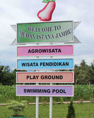 Objek Wisata Baru Medan Istana Jambu | Wisata Agrowisata Konsep Menarik
