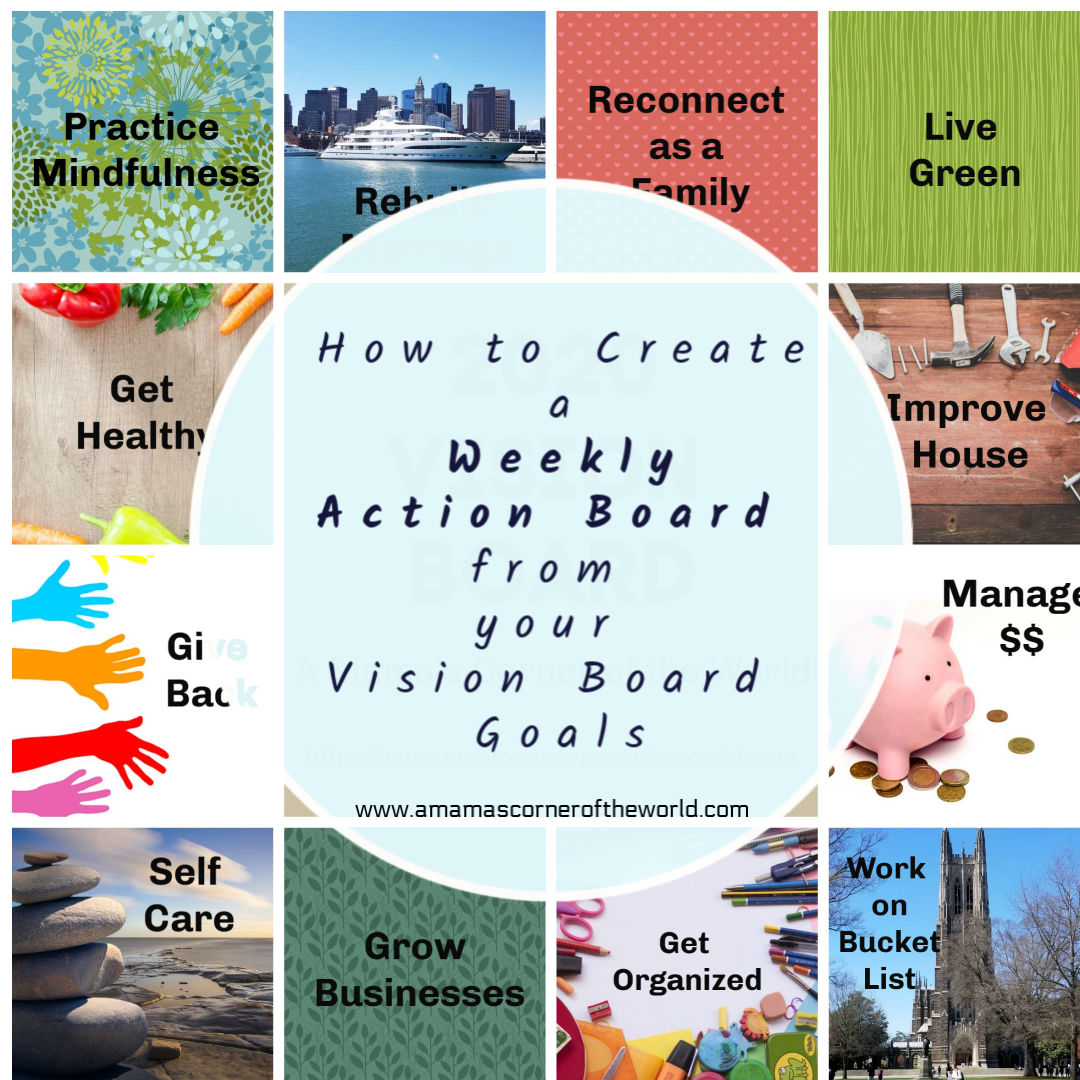 How to Create a Vision Board to Put Your Goals Front and Center!