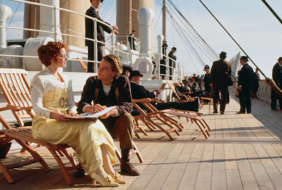 Titanic 1997 Leonardo Di Caprio Kate Winslet Image 1