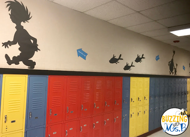 Celebrate Read Across America with these fun Seuss-themed ideas and activities! The entire week is chock full of events and tasty snacks and treats! Check out the cute bulletin boards and decorations we used to celebrate this fun week such as Seuss signposts and truffula trees! 