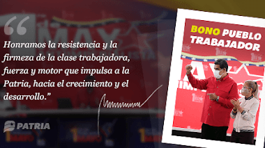 Patria.org.ve - Bono Pueblo Trabajador 2021