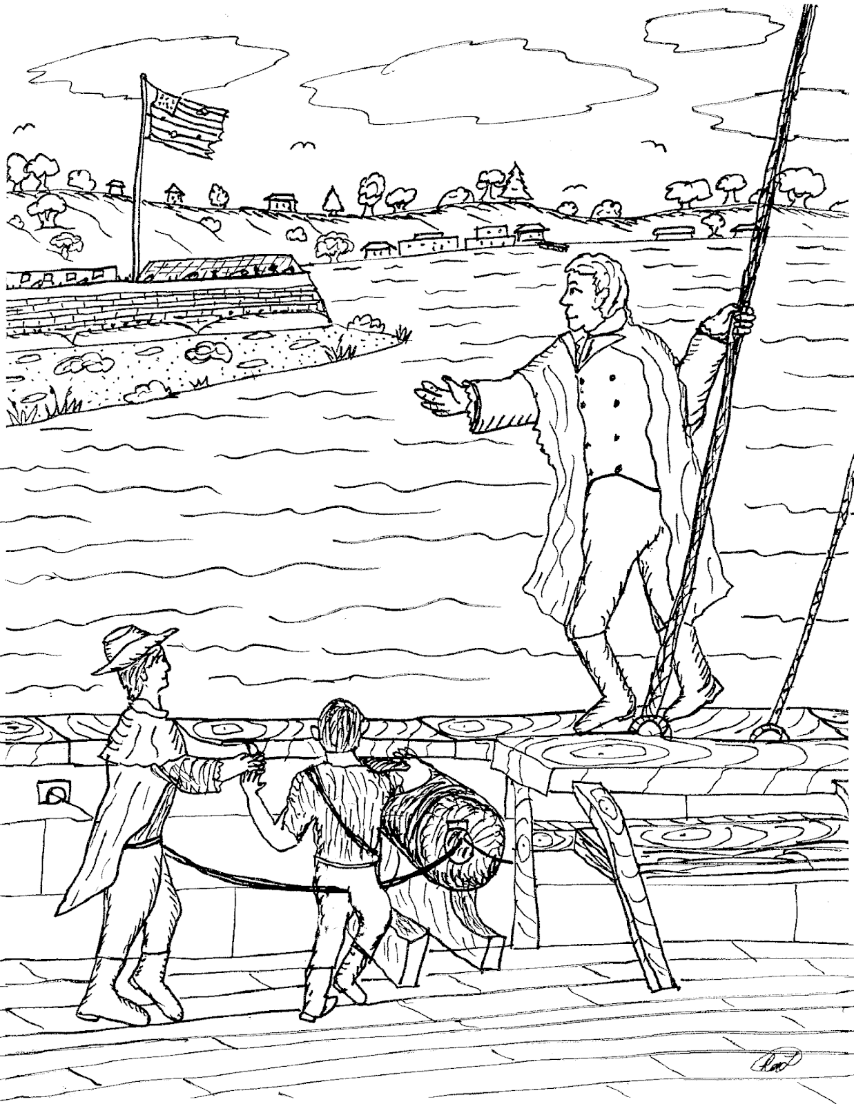 robin-s-great-coloring-pages-battle-of-baltimore-fort-mchenry