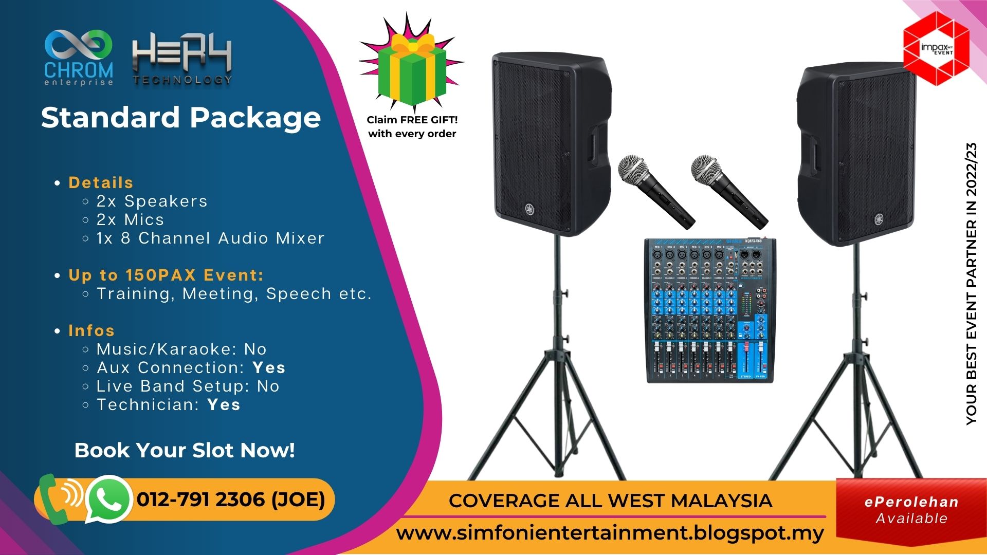 Senarai Sewa PA System / DJ Karaoke & Lighting Murah Dan Terbaik JB KL